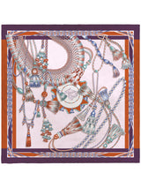 SILK SCARF 88 / VIVACE TASSEL