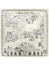 SILK SCARF 65 / MAGICAL MAP