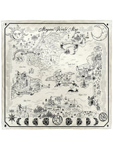 SILK SCARF 88 / MAGICAL MAP