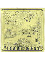 SILK SCARF 65 / MAGICAL MAP