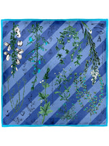 <シルクスカーフ65>フラワーブック