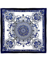 <Silk Scarf 65> Gothic