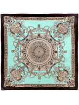 <Silk Scarf 65> Gothic