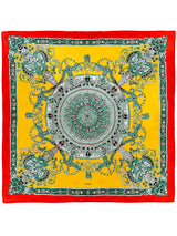 <Silk Scarf 65> Gothic