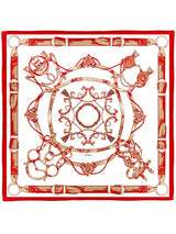 SILK SCARF 65 / JACQUARD WOVEN CLASSIC BELT