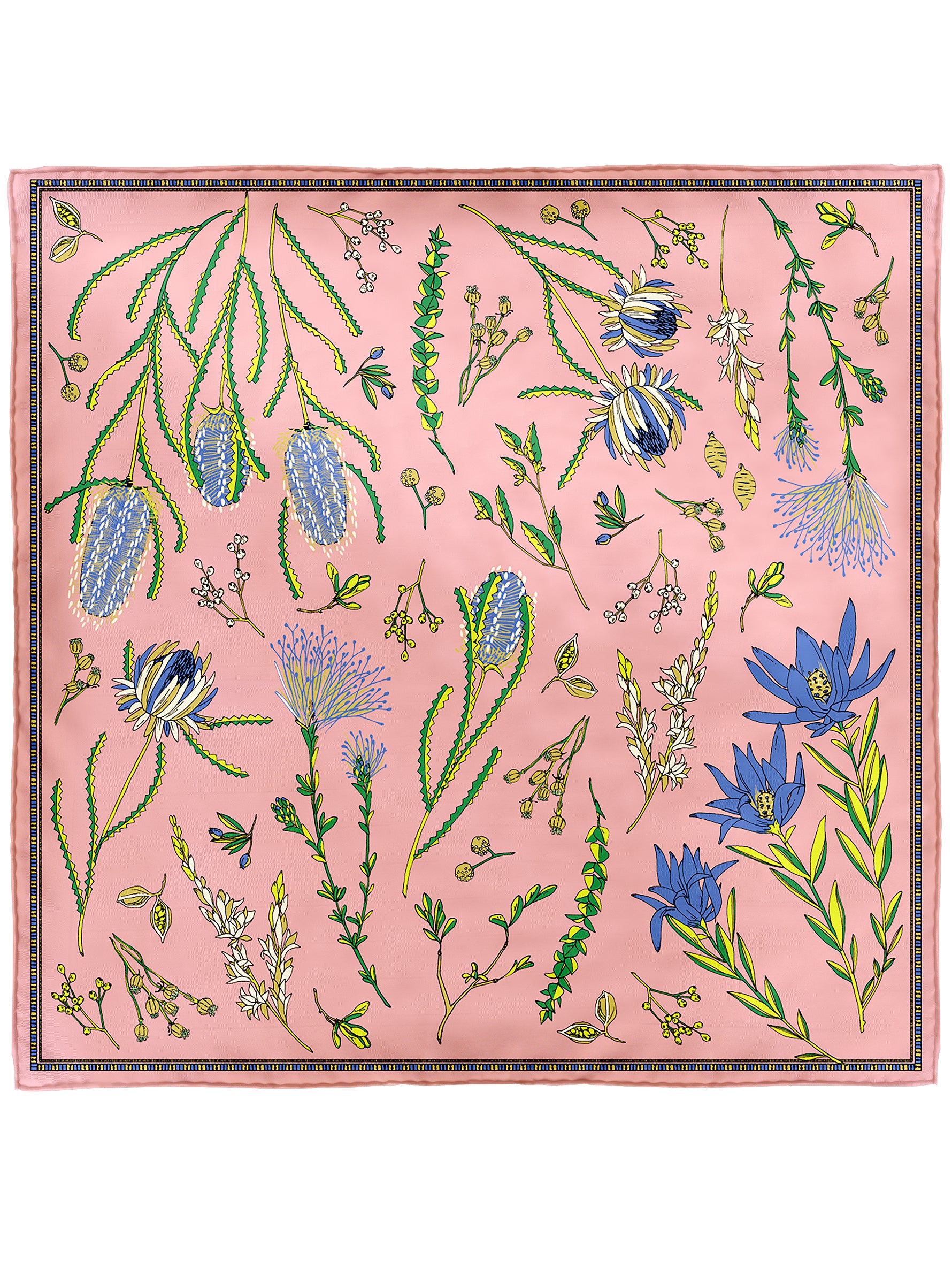 manipuri FLOWER×FLOWER シルクスカーフ シルクスカーフ88＞ネイティブフラワー – manipuri