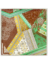 <シルクスカーフ88>バティック