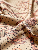 SILK SCARF 65 / DOT BIT