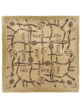 SILK SCARF 65 / DOT BIT