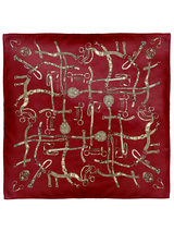 SILK SCARF 65 / DOT BIT