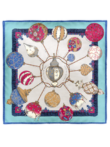 <シルクスカーフ88> プラネタ