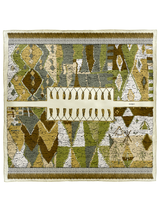 <シルクスカーフ88>ラグ