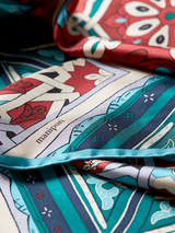 SILK SCARF 65 / TUILES