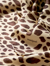 SILK SCARF 65 / LEOPARD