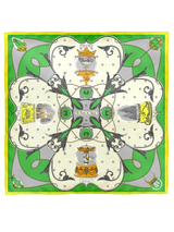 SILK SCARF 65 / SNOWGLOBE