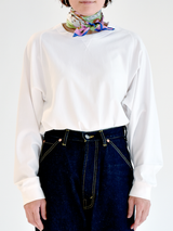 SILK SCARF 65 / SNOWGLOBE