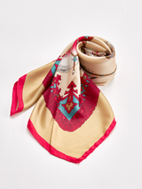 <シルクスカーフ88> プラネタ