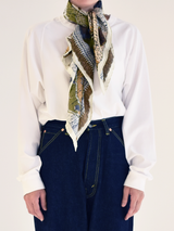 <シルクスカーフ88>ラグ