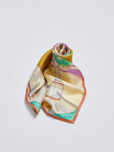 SILK SCARF 65 / TROMPE-LOEIL