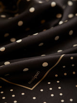 <シルクスカーフ65> ジオメドット