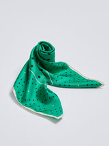 <シルクスカーフ65> ジオメドット