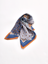 WOOL SILK CASHMERE STOLE 88 / COLLAGE