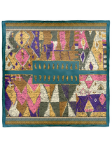 DOUBLE FACE SILK SCARF 88 / RUG & BANDANA