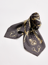 <シルクスカーフ88> ドットビット