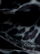 <シルクスカーフ65> レオパードベグ