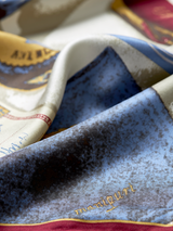 <シルクスカーフ88> デスク