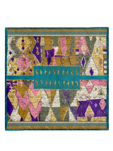 WOOL SILK CASHMERE STOLE 88 / RUG