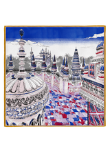 WOOL SILK CASHMERE STOLE 88 / KUIL