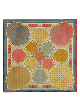 WOOL SILK CASHMERE STOLE 88 / COLLAGE