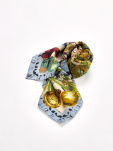 <ウールシルクカシミアストール88>ビーガン