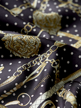 <シルクスカーフ88> ドットビット