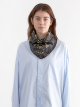 <シルクスカーフ88> ドットビット