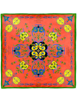 SILK SCARF 65 / ORNAMENT FLOWER