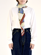 <シルクスカーフ88> デスク