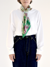 <シルクスカーフ88> ブルーメンガーデン