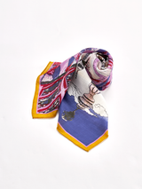 WOOL SILK CASHMERE STOLE 88 / KUIL