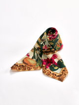 <ウールシルクカシミアストール88>ビーガン