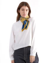 <ウールシルクカシミアストール88>プラネタ