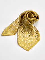 <シルクスカーフ65>カレイドバンダナ