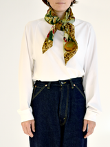 <ウールシルクカシミアストール88>ビーガン