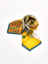 WOOL SILK CASHMERE STOLE 88 / KUIL