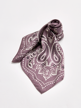 <シルクスカーフ88> カレイドバンダナ