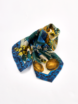 <ウールシルクカシミアストール88>ビーガン