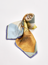 <シルクスカーフ88> デスク