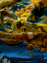 <ウールシルクカシミアストール88>ビーガン