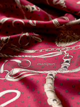 <シルクスカーフ88> ドットビット